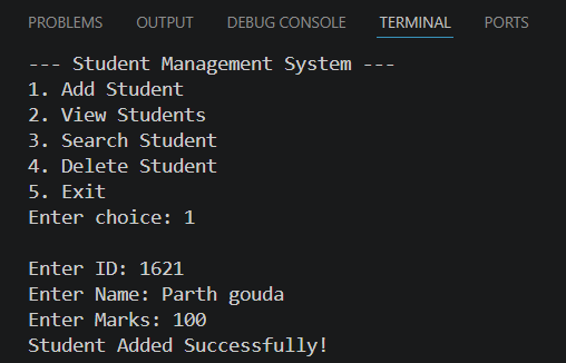 Output